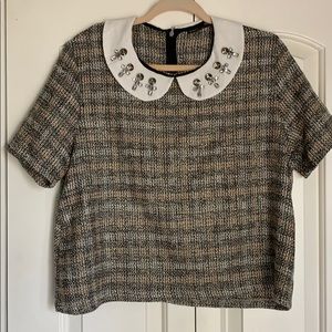 Zara Collared Blouse